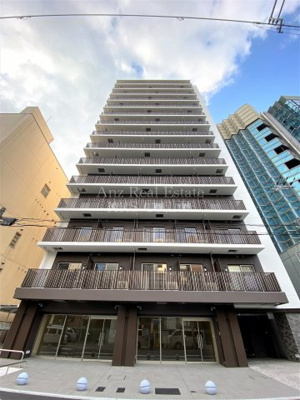 【外観】 | アーバネックス京町堀 | モダンでオシャレな街並みにマッチした外観のマンション♪