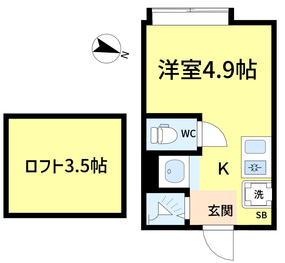 松島四丁目④の間取り