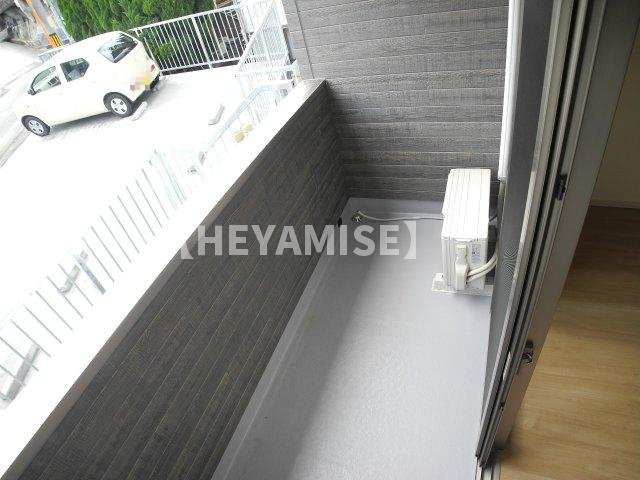 ハイツタカシマⅢのバルコニー