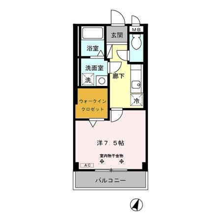 プランドール（山久保1丁目）の間取り