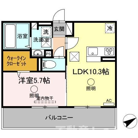 セレブ火の君の間取り