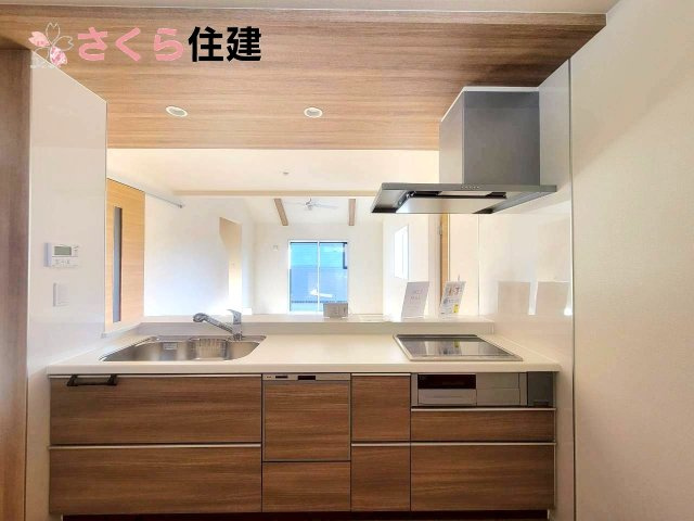 宇都宮市花房3丁目2期　1号棟のその他|同社施工物件の写真です。モニタ付きインターホンで防犯面もしっかり安心♪								
