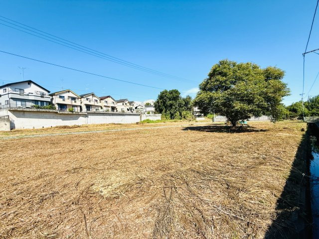 東松山市大字松山　土地282坪の外観|南西側から土地をみて