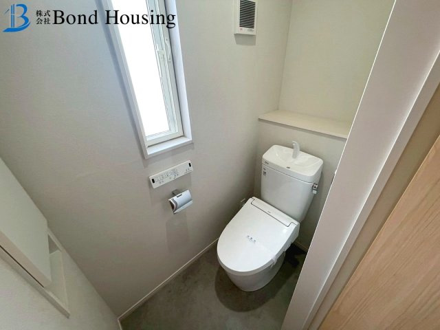 リフォ済み　即入居可　今津　良質中古戸建のトイレ