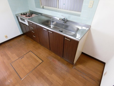 【キッチン】 | 泉大津市西港町貸家