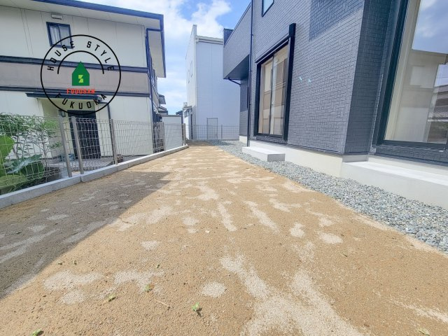 福岡市東区美和台6丁目第1-1棟（1号棟）の庭|お庭で自由な時間を過ごせます。