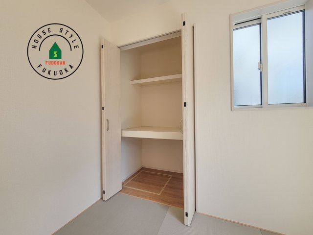 福岡市東区美和台6丁目第1-1棟（1号棟）の収納|収納には困りません。