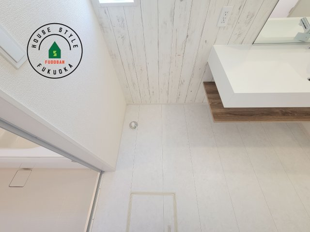 福岡市東区美和台6丁目第1-1棟（1号棟）のランドリースペース|ランドリースペースとなります。広々して有効的にご使用できます。 