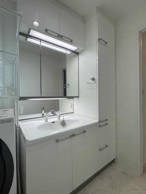 羽島市舟橋町宮北三丁目戸建の独立洗面台|洗面台