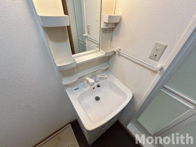 ソレアードスールの洗面所