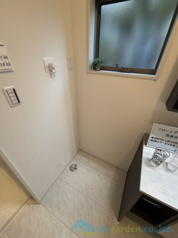 平塚市ふじみ野2丁目　新築戸建　全1棟1号棟のランドリースペース