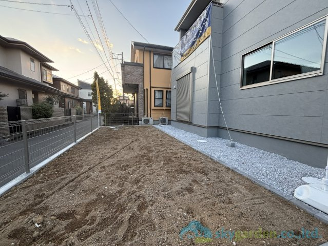 平塚市ふじみ野2丁目　新築戸建　全1棟1号棟の庭