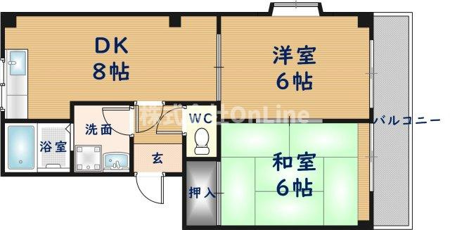 【間取り】 | ラルゴ若江