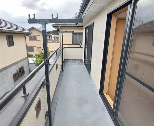 【バルコニー】 | 川越市今成１丁目 | 開放的で明るい空間を演出してくれるバルコニーです