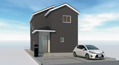 【外観パース】 | 玉村町斎藤田　新築住宅 | 完成予定パースです