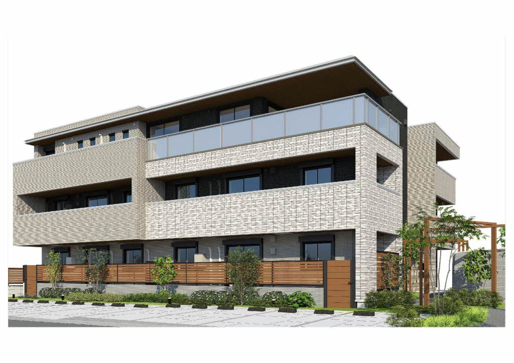 シャーメゾン　ワイズベルの外観パース