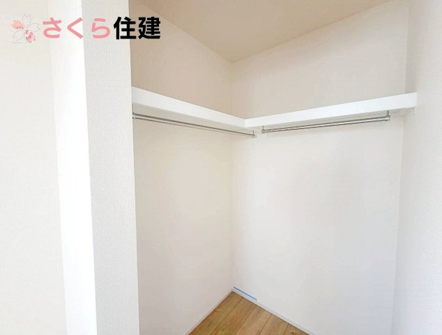 宇都宮市六道町2期　1号棟の収納|2階洋室　ウォークインクローゼット