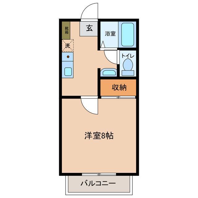 ルネッサンスみずほ　B棟の間取り
