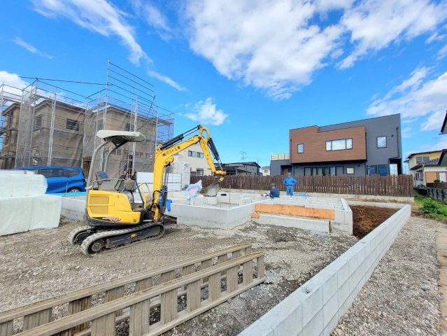 【Livele Garden】　古河市上辺見　第１０　全3邸の外観|〇３号棟〇
雨の日も安心インナーバルコニー！
ゆったり和室付きのお家です（＾＾）
2025年10月撮影