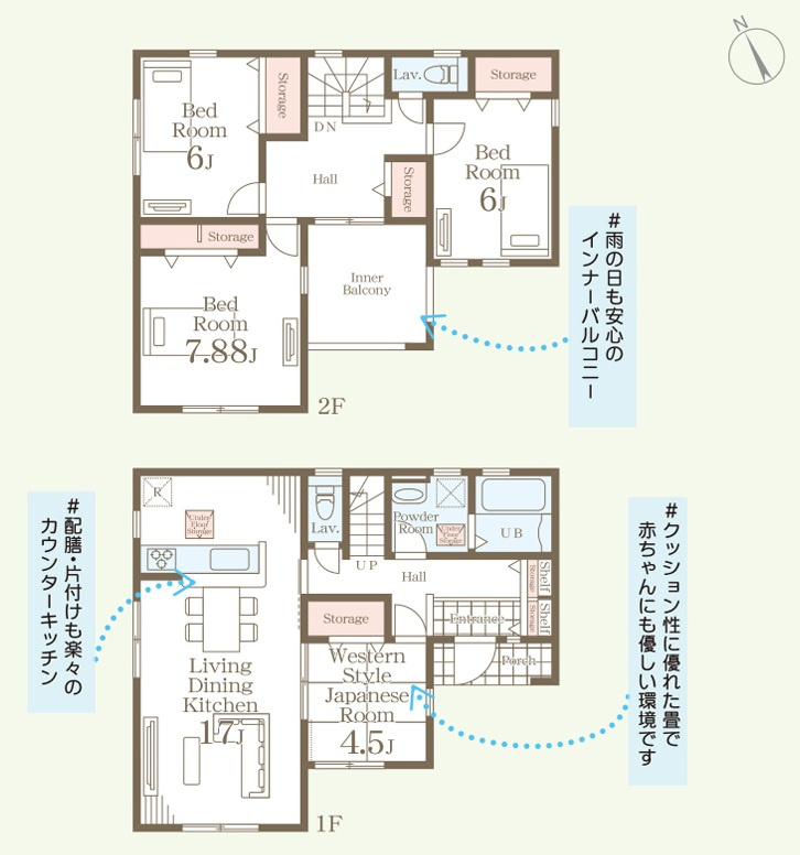 【Livele Garden】　古河市上辺見　第１０　全3邸の前面道路含む現地写真|〇前面道路〇
南側約4.9m
閑静な住宅街です♪
2025年10月撮影