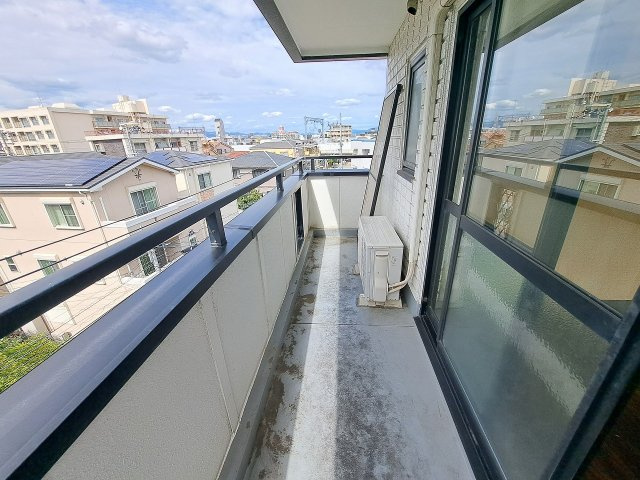 メロディ甲子園のバルコニー