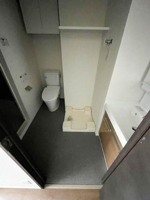 【洗面所】 | アンベリール西川口参番館 | スペースが確保できる洗面所です