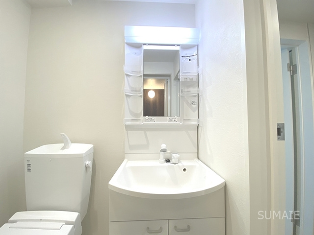 KEIAI RESIDENCE 東大宮の設備|ハンドシャワー機能付きの洗面台