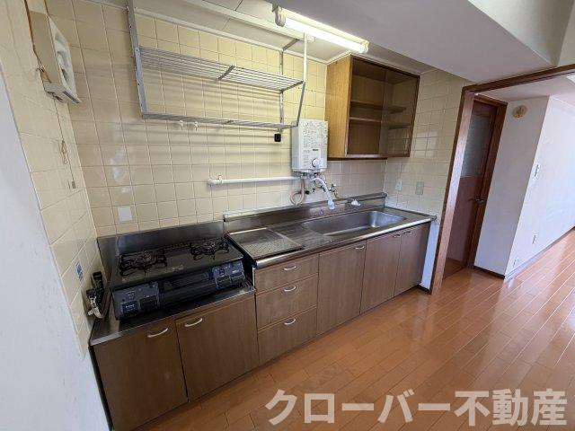 京都東山401棟のキッチン