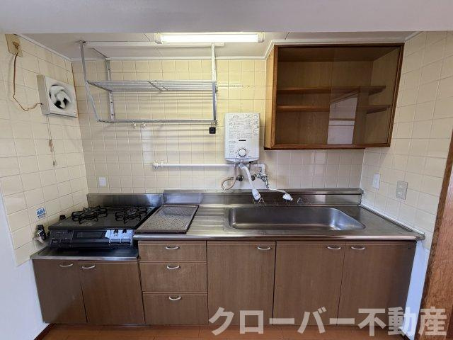 京都東山401棟のキッチン