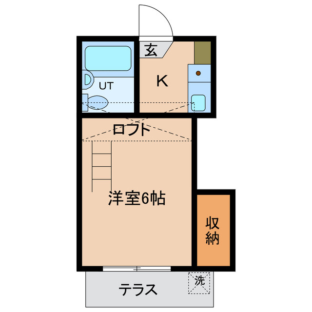 メゾンローラの間取り
