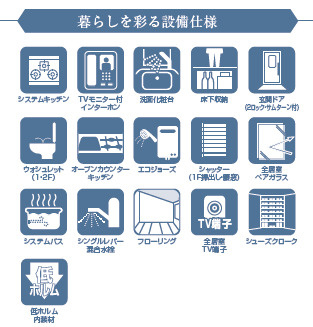 仲介手数料不要　リナージュ東区尾ノ上３丁目24－１期【尾ノ上小・錦ヶ丘中】の設備