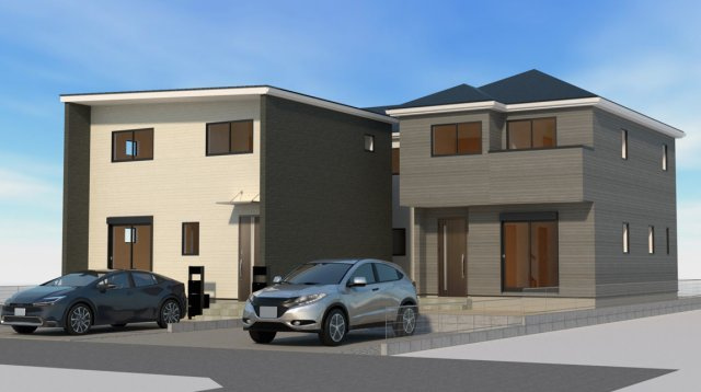 仲介手数料不要　リナージュ東区尾ノ上３丁目24－１期【尾ノ上小・錦ヶ丘中】の外観パース