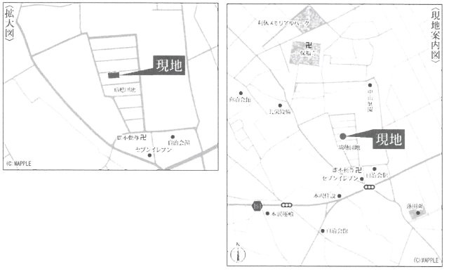 仲介手数料無料　蓮田市江ヶ崎第3　新築戸建　全２棟の地図