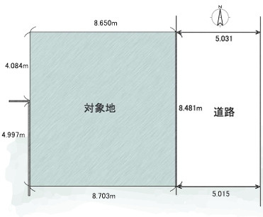 西多摩郡瑞穂町二本木　土地