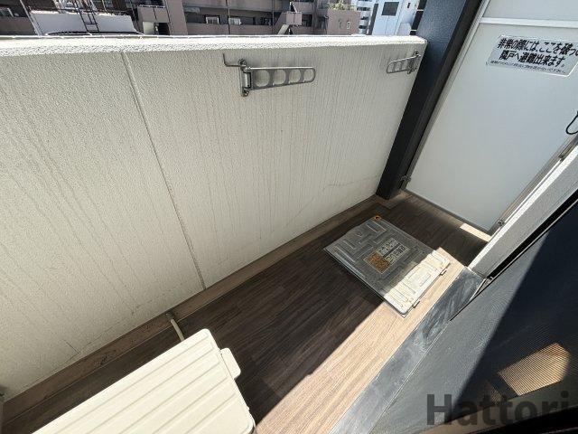 ウインズコート新大阪Ⅱのバルコニー