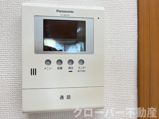 サンフィットの内装|カメラ付インターホン