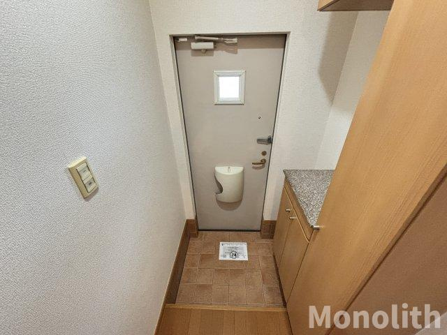 サンリット福泉の玄関