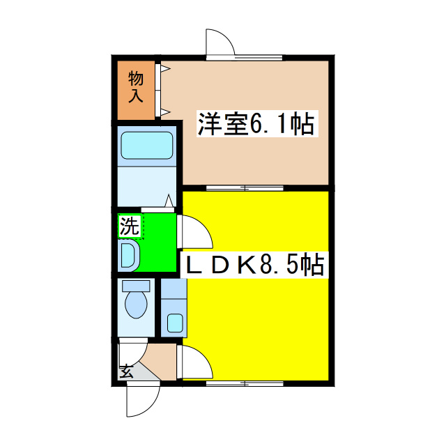 ロイヤルクレインの間取り