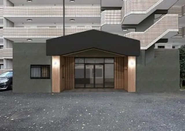 エマーレ南浦和（旧ヒルズ神明の木）のエントランス|エントランスです