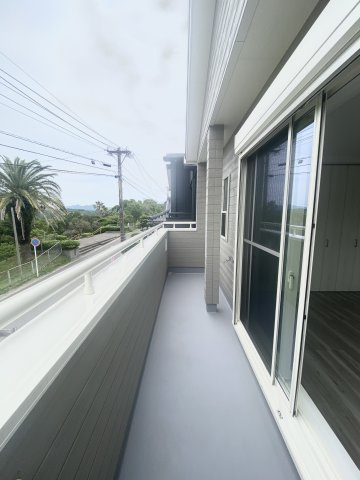 武岡4丁目　S-pasio　B棟のバルコニー|※イメージ
布団もたっぷり干せるバルコニーです。