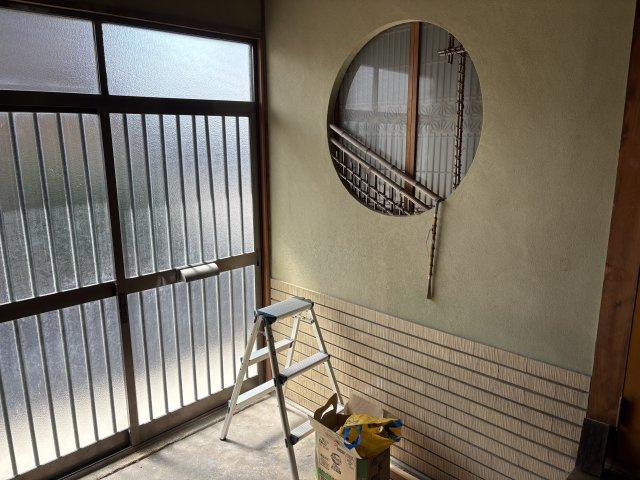 観音寺戸建ての玄関