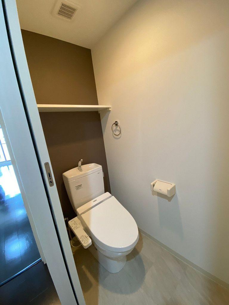 LUXETAGE大須west　名古屋市賃貸　仲介手数料無料のトイレ|トイレ