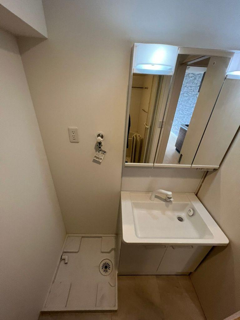 LUXETAGE大須west　名古屋市賃貸　仲介手数料無料の洗面所|洗面