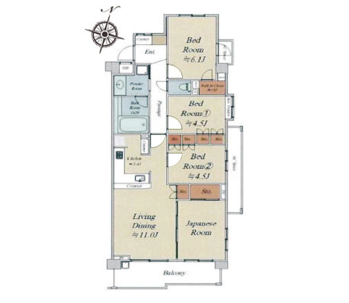 南向き　駅徒歩圏内　～グランノア港北の丘21番館 ～