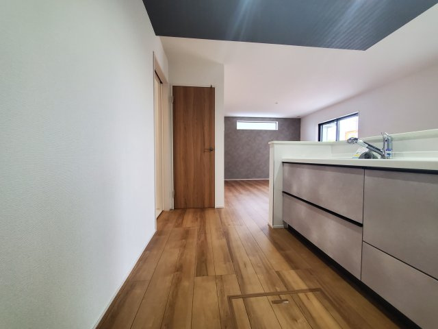 吉川市　大字保　新築戸建　全1棟のキッチン|施工例です