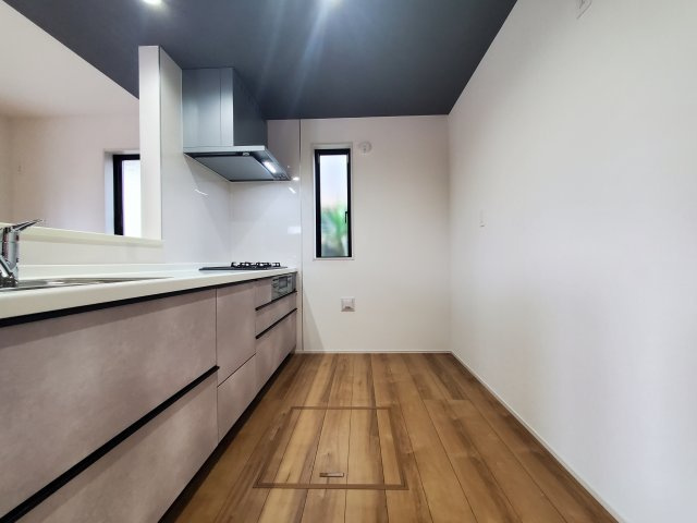 吉川市　大字保　新築戸建　全1棟のキッチン|施工例です