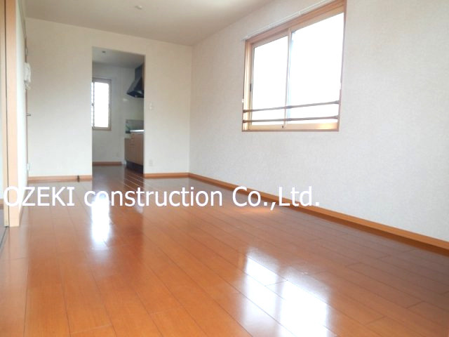 サンライズ蒲生の居間・リビング|※写真は角部屋