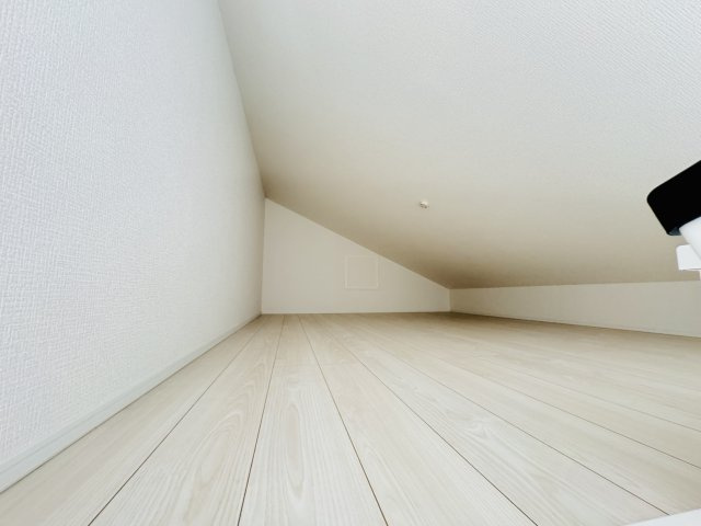 市川市大野町１丁目新築戸建（大野町第２期）の内装|6帖ロフト内部