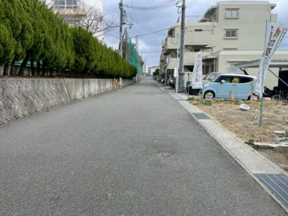 【前面道路含む現地写真】 | 売土地　明石市西朝霧丘