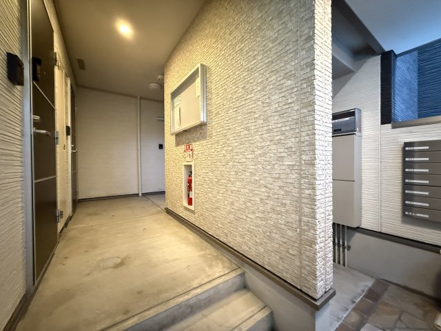 フジパレスあびこⅡ番館のロビー